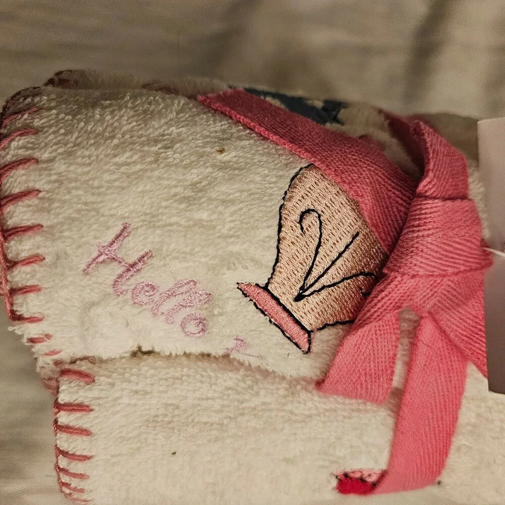 Sanrio Hello Kitty 6 Pack of New Washcloths Paris Poodle NWT